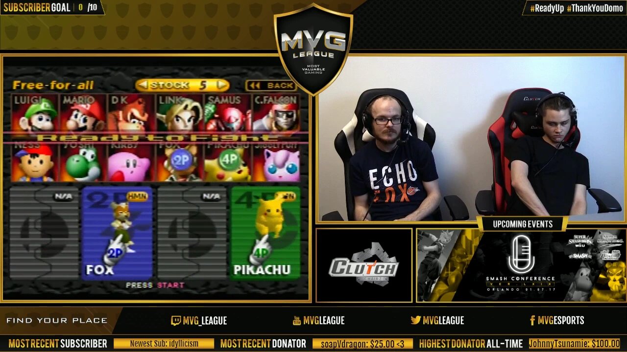 The Return of Wizzrobe. Smash 64, Smash 4 & Smash Wii U Sessions with Mew2King