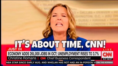 It's about time CNN Admitted we're in a RECESSION!