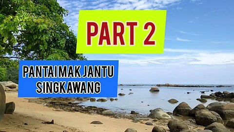 Wisata Kota Singkawang - Pantai Teluk Mak Jantu atau Pantai Sinka Island