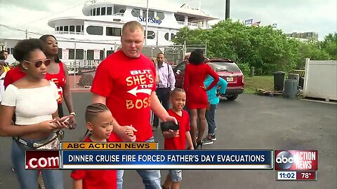 Dinner cruise fire forces evacuation