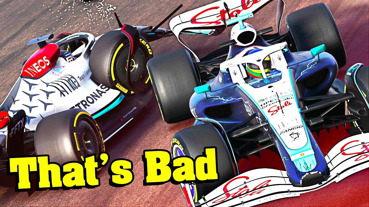 EVERYONE CRASHES // F1 22 Formula NASCAR | My Team Ep. 57