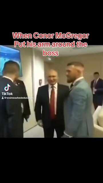 UFC Conor McGregor he didn’t expect