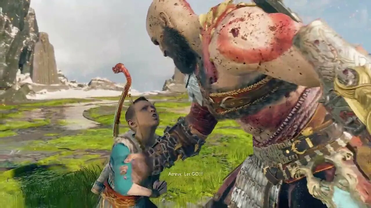 Baldur kidnapped Atreus God of War #pros #ps5 #ps4 #GOW #GodofWar #godofwar