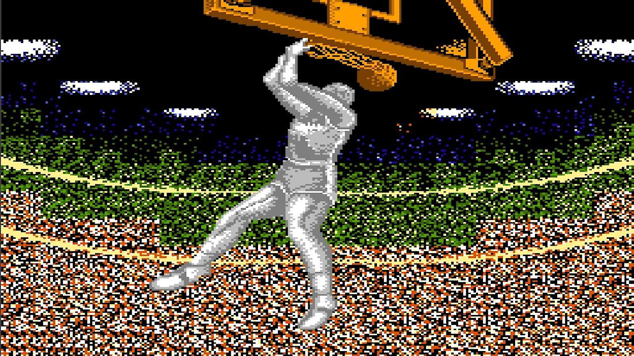 Double Dribble 1987 NES (Gameplay)