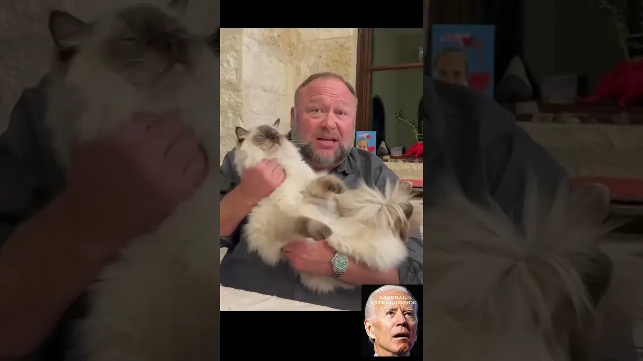 The Gestapo Comes for Alex Jones' Cat