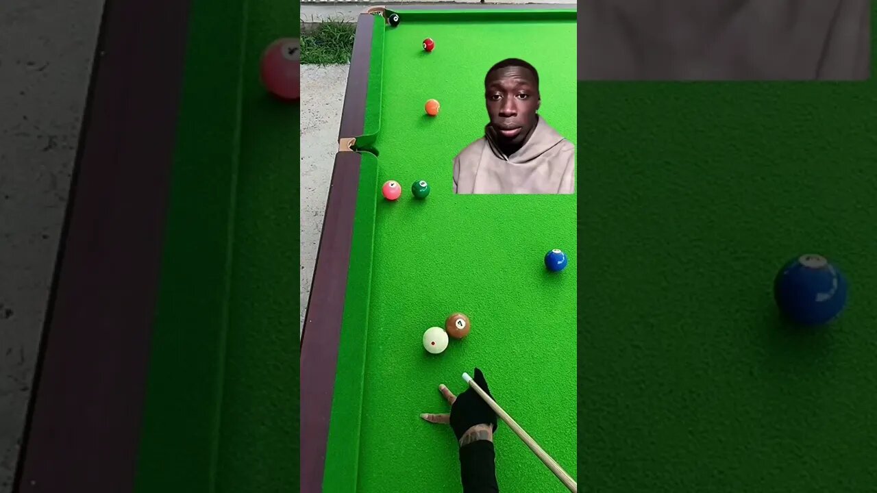 Amazing Khaby Lam Salute Snooker and Respect Snooker Ball Trick Shot #snooker #khabylame #shorts