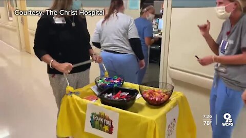 Act of Kindness: Kindness cart at Christ Hospital