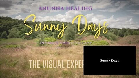 "Sunny Days" preview Hypnotic Audio (Female Voice ASMR) #visualexperience