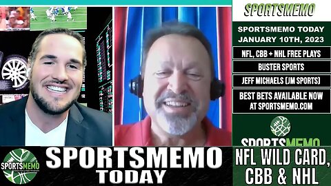 Free Sports Picks | NFL Wild Card Predictions | NCAAB & NHL Picks | SportsMemo Today 1/10