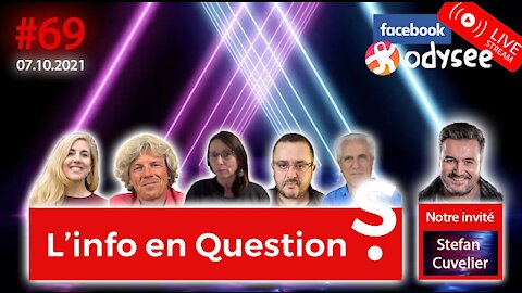 L'info en QuestionS #69 avec l'humoriste Stefan Cuvelier - 7.10.21