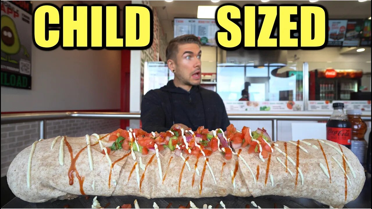 10 MINUTES TO FINISH? UNDEFEATED BURRITO EATING CHALLENGE | "Triple Threat" Burrito Challenge