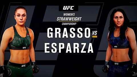 EA Sports UFC 3 Gameplay Carla Esparza vs Alexa Grasso