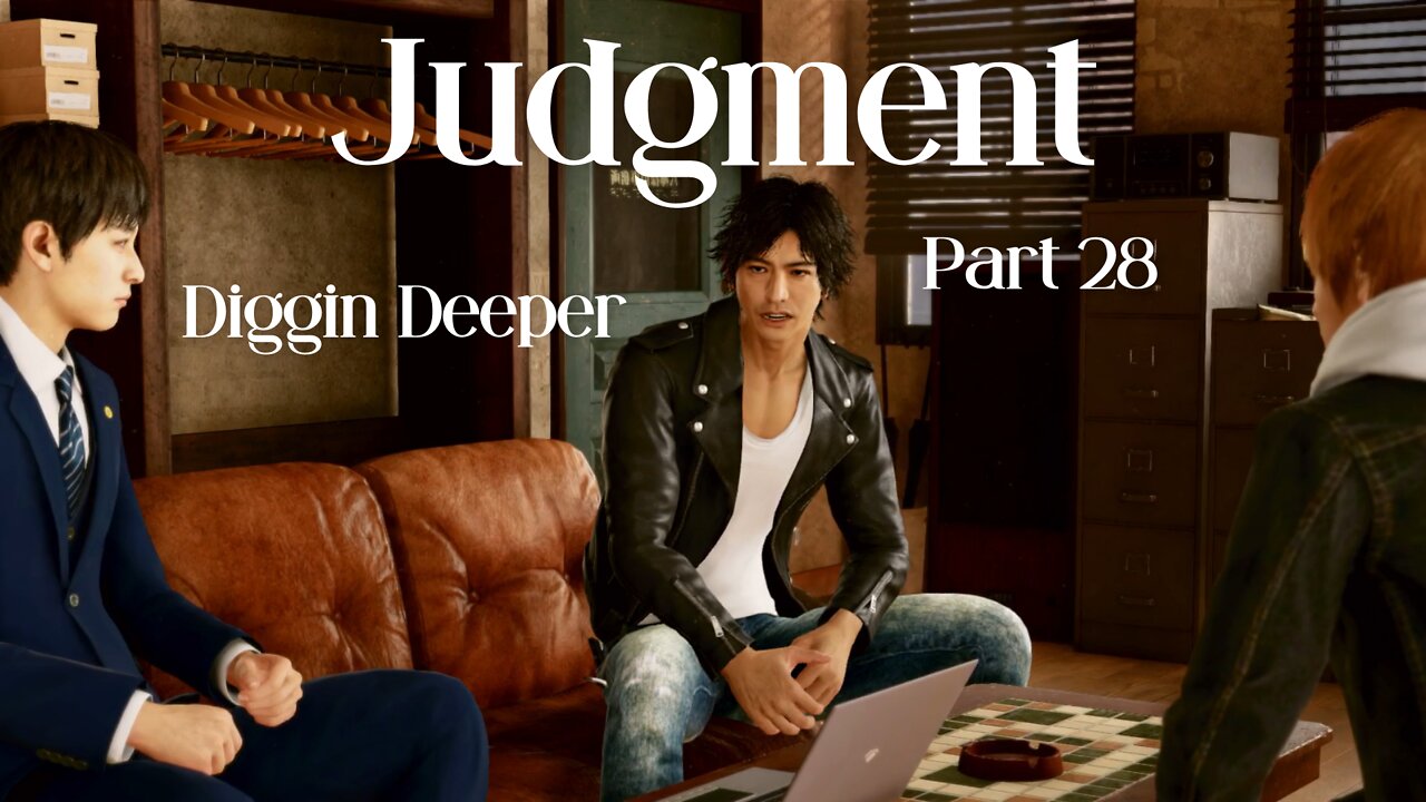 Judgment Playthrough Part 28 : Diggin Deeper