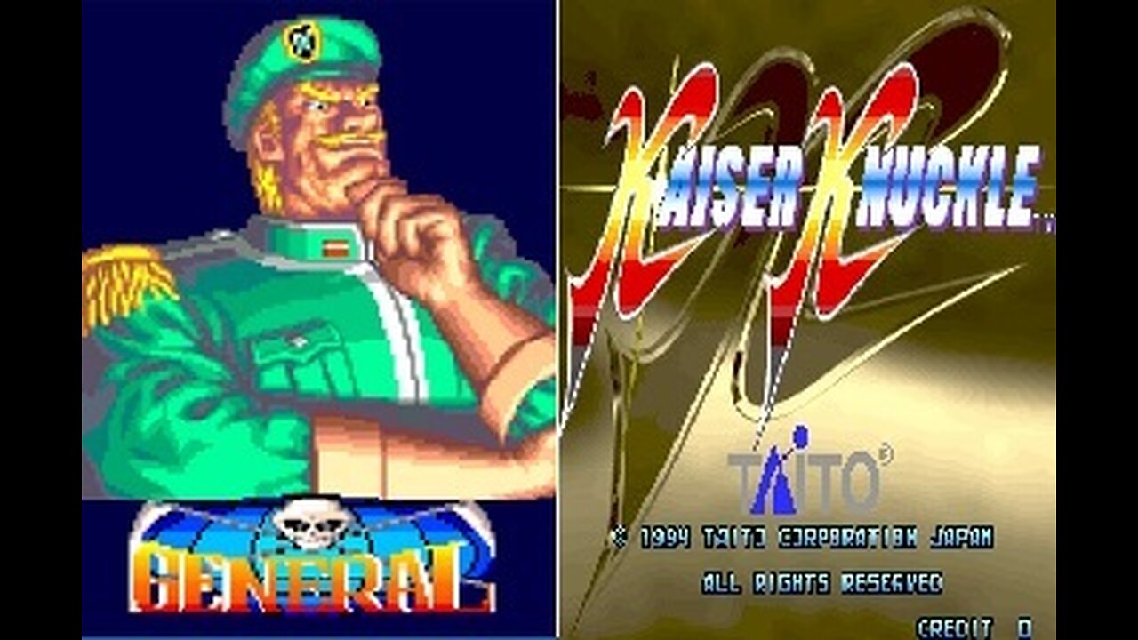 KAISER KNUCKLE [Taito, 1994]