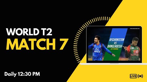 World T2 | Against Bangladesh (Match VII)