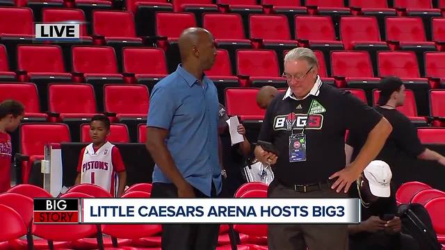 Ice Cube joins WXYZ Channel 7 to talk Big3 Basketball at Detroit's Little Caesars Arena