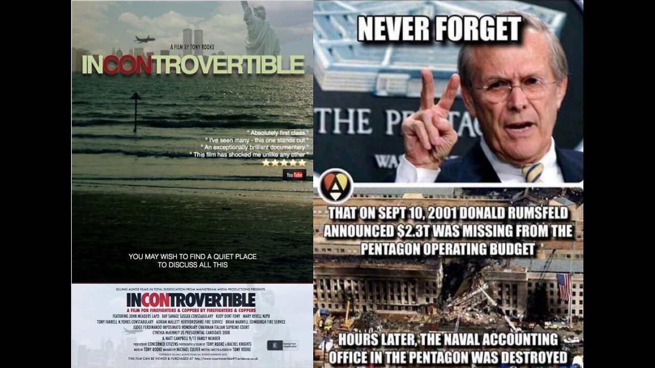 💣🇺🇸 911: Incontrovertible ▪️ Full 9/11 Documentary ▪️ By: Tony Rooke 🔥