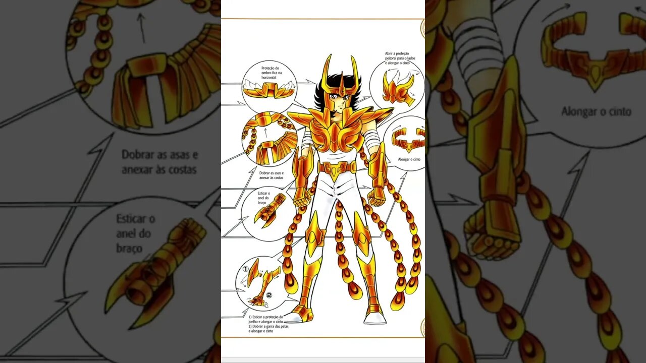 Os Cavaleiros Do Zodíaco - 2ª Armadura De Phoenix - Ikki [Pause o Vídeo Caso Não Consiga Ler]