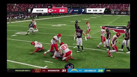 Explosive Highlights Preseason Game Chiefs vs. Texans 🏈