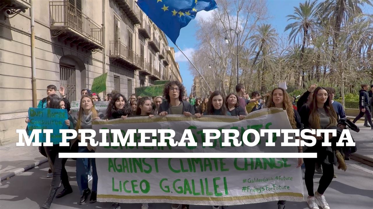 Mi primera protesta: Luchando contra el cambio climático en Italia