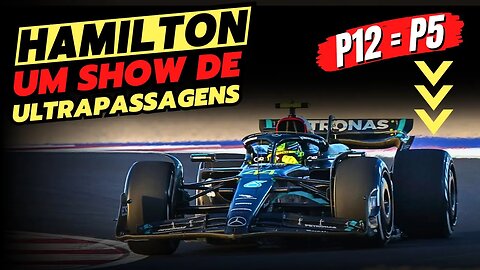 Hamilton com SPRINT espetacular mostra porque é o melhor de todos os tempos