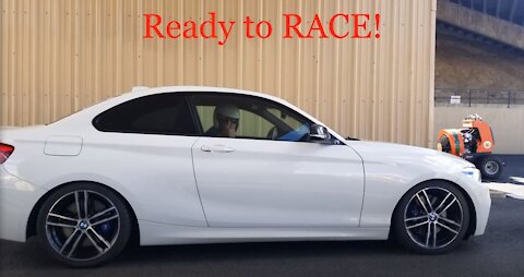 2017 Grand Sport and BMW M2 enjoying a day at Bandimere Raceway