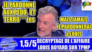 Louis Boyard : La REACTION de gilles VERDEZ "JAMAIS JE LUI PARDONNERAI" #tpmp #hanouna #lfi