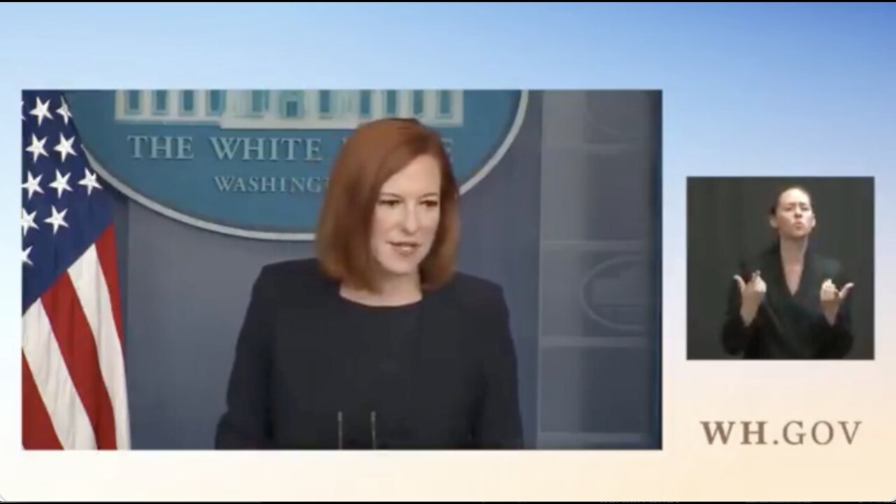 Jenn Psaki Calls For Civil War