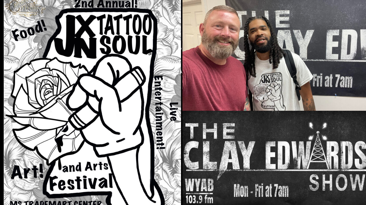 TATOO TALK W/ JXN SOUL & ARTS FEST PROMOTER STEVIE HENDRIX (06/13/24)