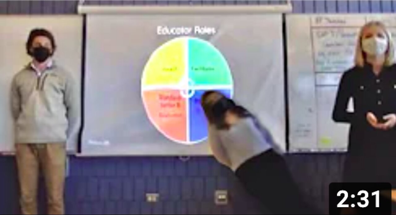 Student Passes Out During Her Presentation