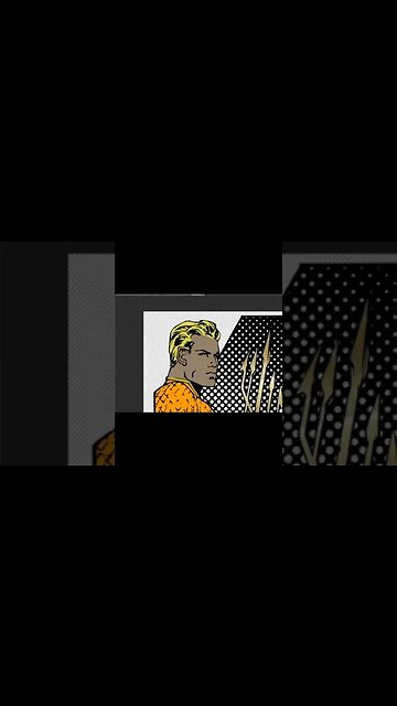 Art With an Edge Aquaman coloring short #dccomics #aquaman