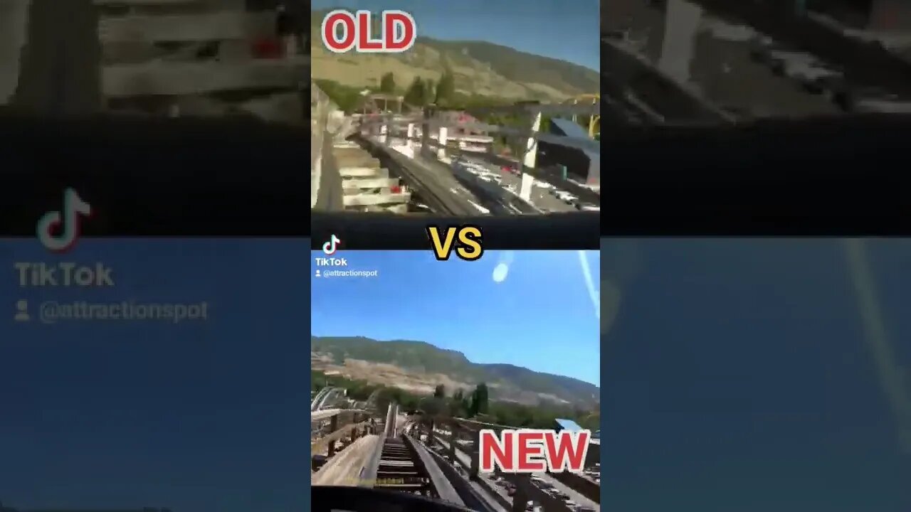 Which Is The Best? Old Roller Coaster Or New Roller Coaster?