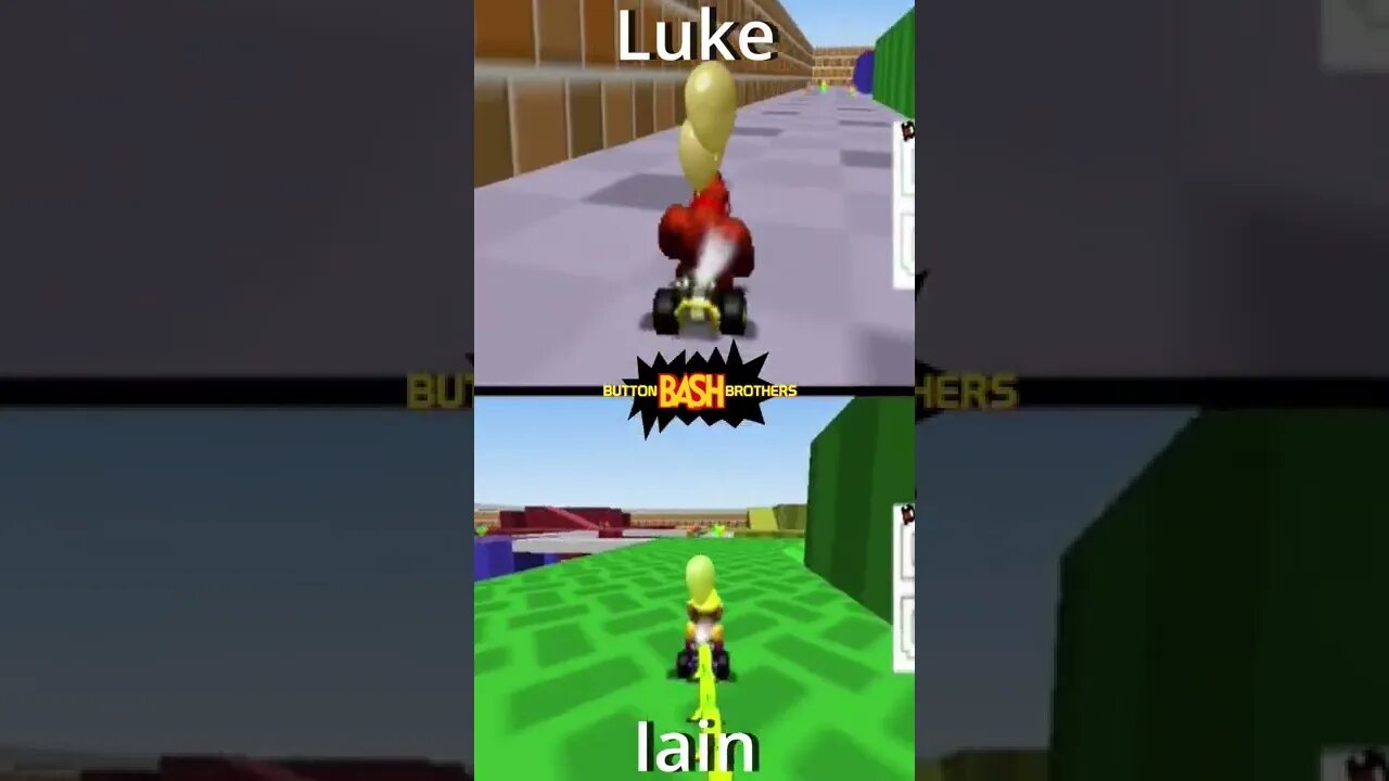 Iain vs Luke | Mario Kart 64 Battle Round 1