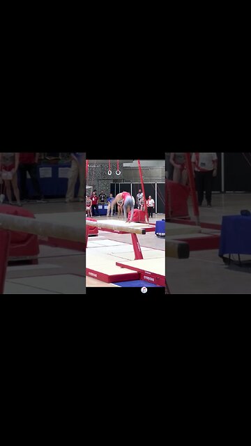 Tiana Sumanasekera 🇺🇸 Beam Dismount - Pan American Championships 2023 #shorts