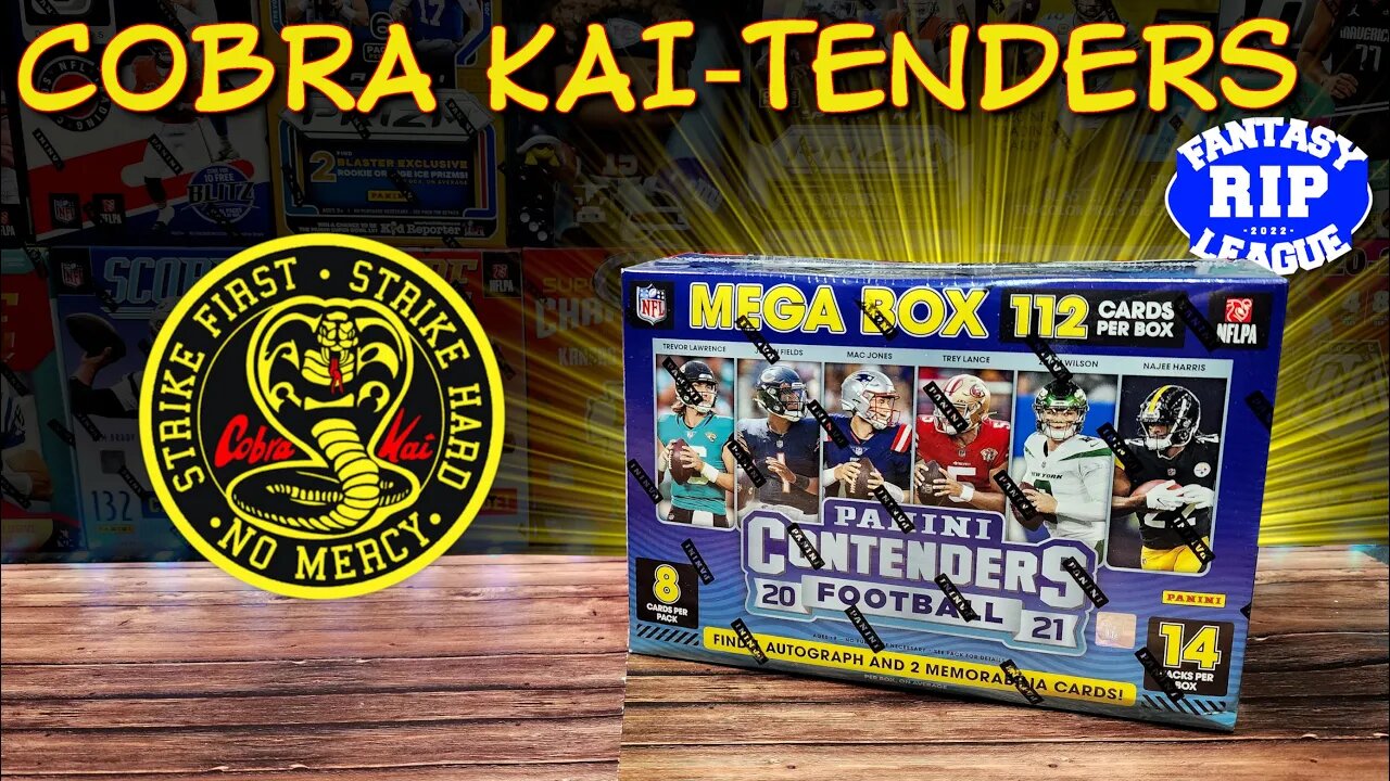 WHY DID I RIP THIS BOX? | 2021 Contenders Football Mega Box - FRL Fantasy Football + Trading Cards