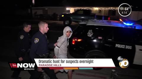 Search for school break-in suspects