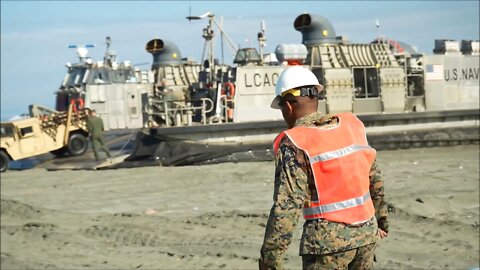 LCAC Landings at Aparri - Balikatan 22