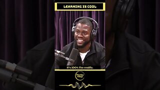 Kevin Hart, Learning is Cool #shorts #youtubeshorts #kevinhart #joerogan #theysay #learning #viral