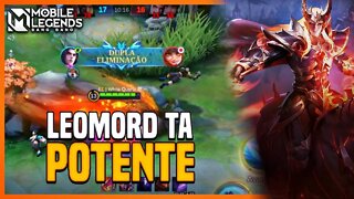 Que BUFF Foi Esse???? o Leomord ta INSANO!! | MLBB