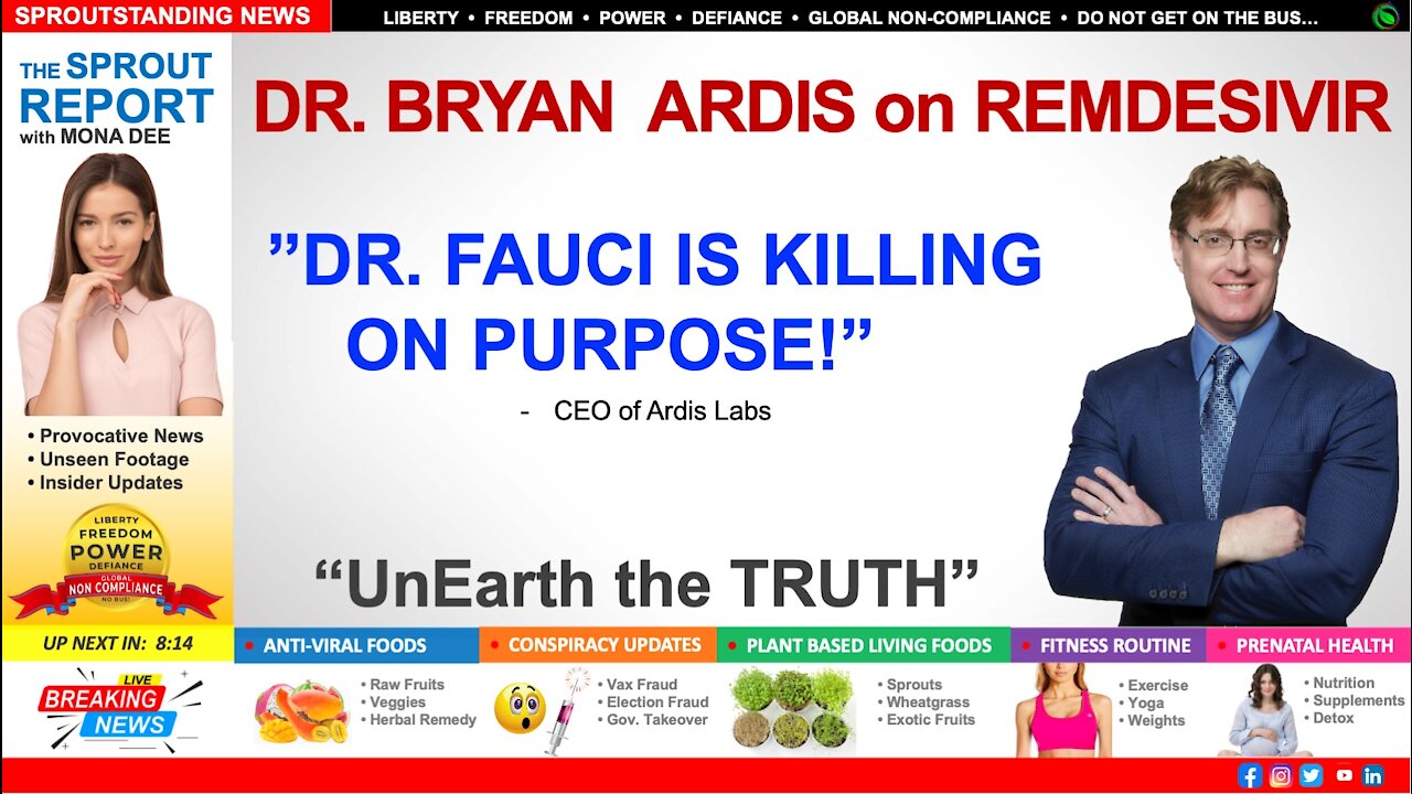 Fauci is Murdering! Conclusive Presentation as Evidence.