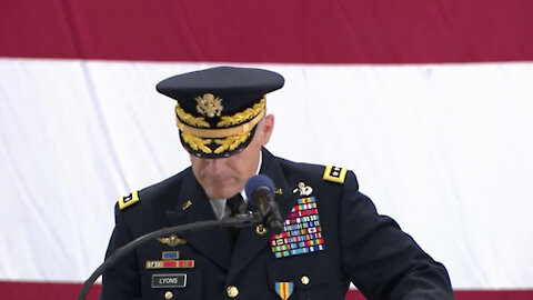 Gen. Stephen R. Lyons Retirement Ceremony