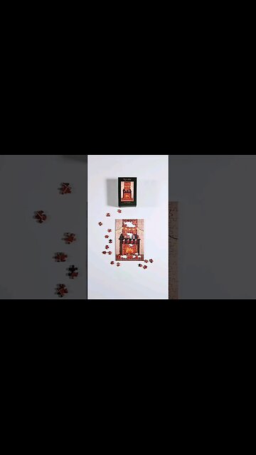 Day 4 Reverie Advent Calendar! #cozy #fireplace #puzzle #christmas #shorts