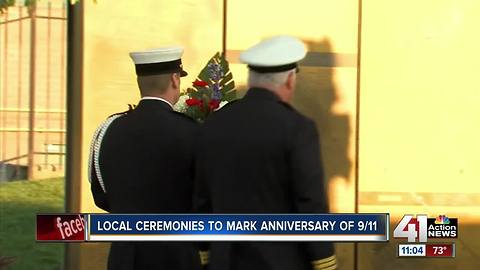 Local ceremonies to mark anniversary of 9/11