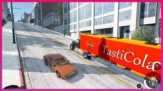 TruckFails | Trucks vs Inclined Street #206 | BeamNG.Drive |TrucksFails