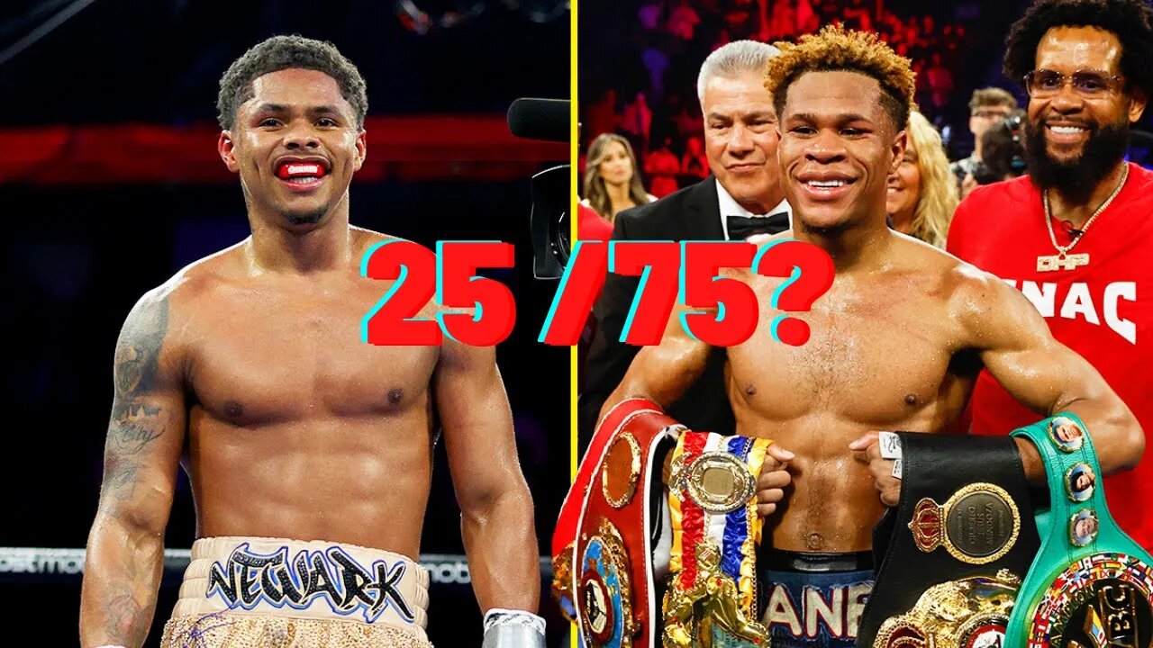 Shakur Stevenson Denies 25/75 Split To Fight Devin Haney