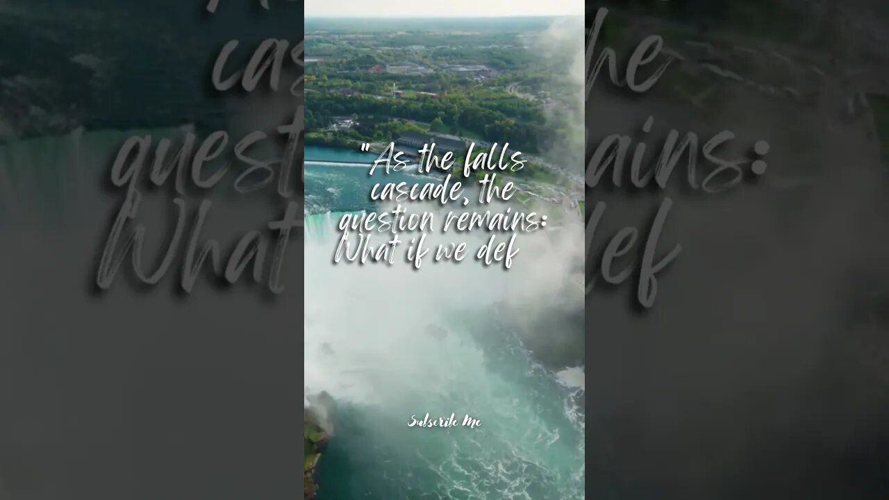 Defying Convention: Jumping Niagara