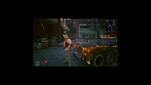 #Shorts Выиграл тачку в бою #cyberpunk2077