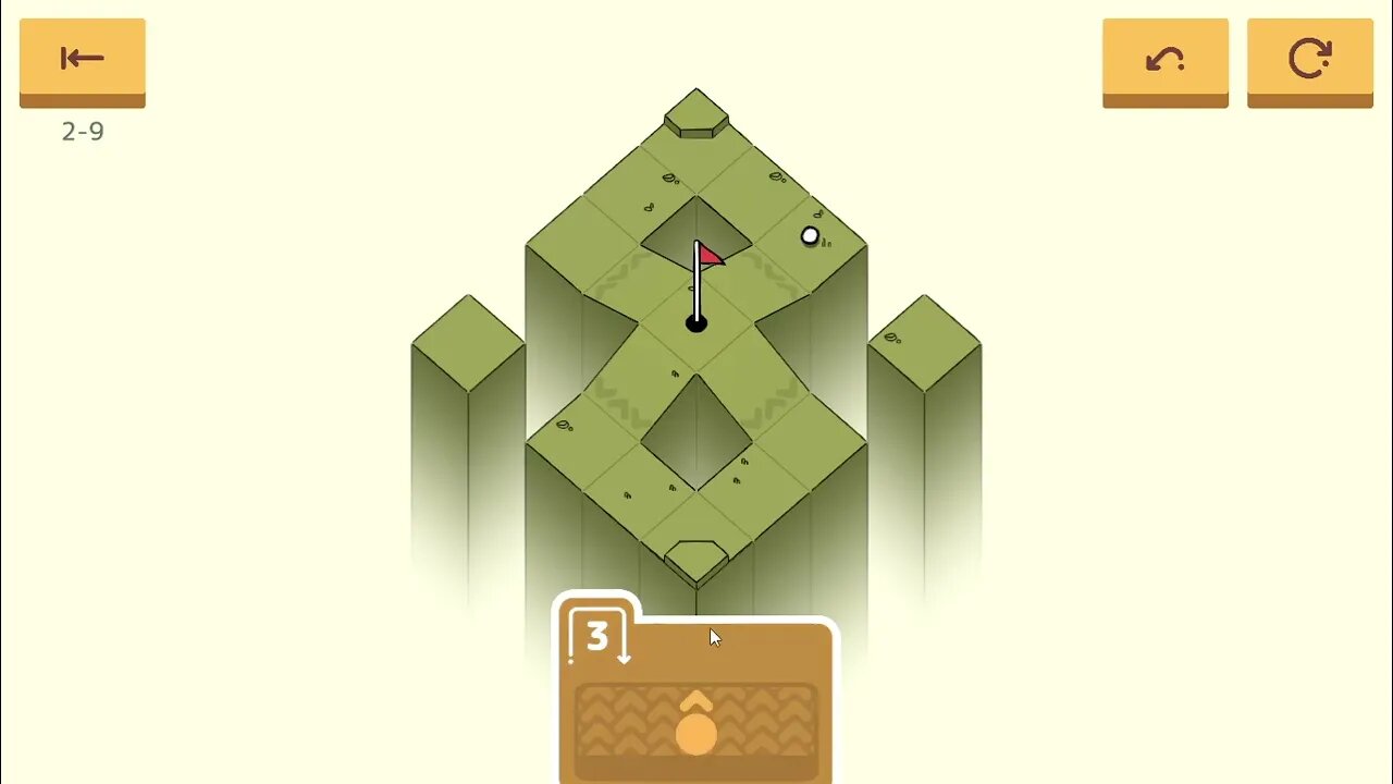 Golf Peaks (Utomik, gameplay)