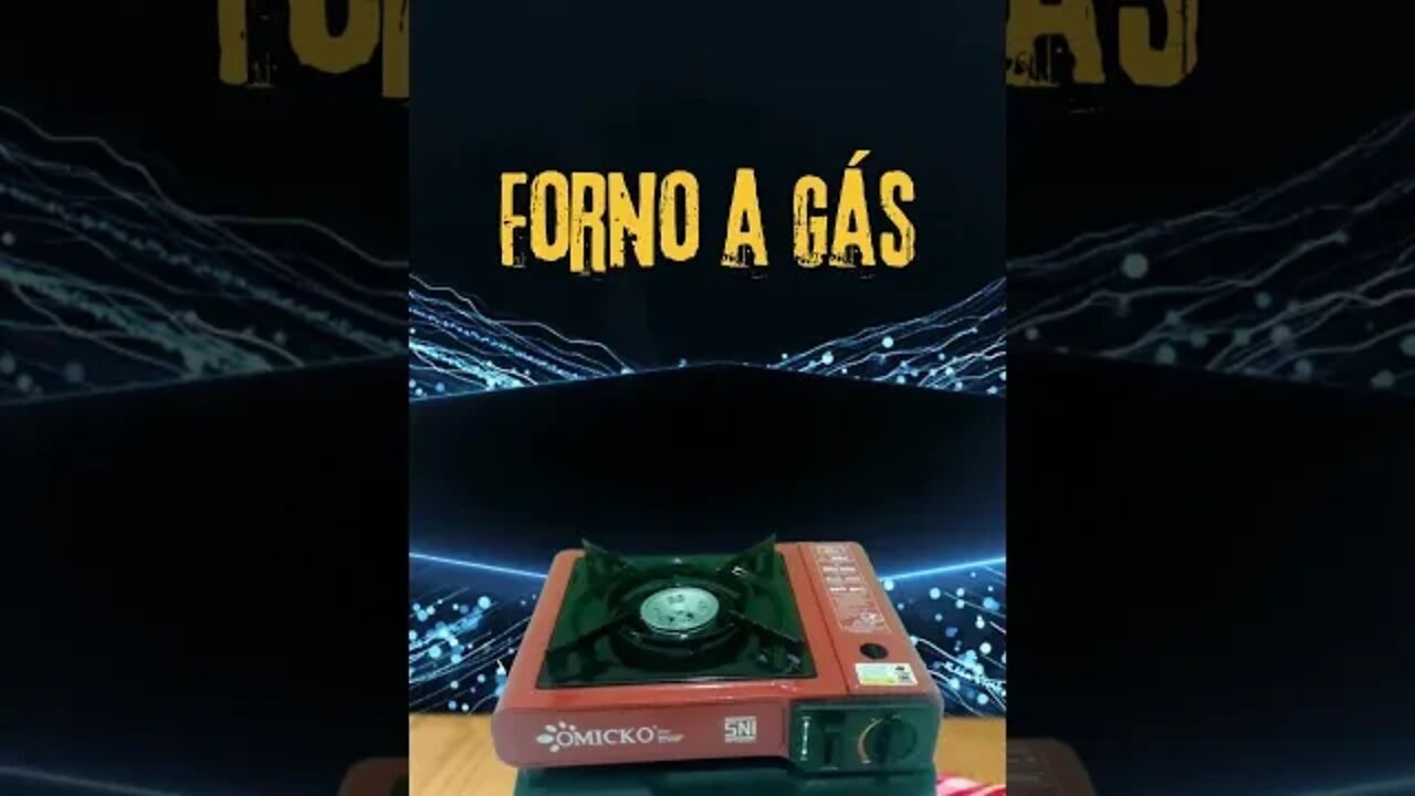 Fogão a gás portátil 2 em 1 / Fogão portátil / Forno a gás OMICKO 😋 @ScanPlay 😋 08/12/2022 ⬇️