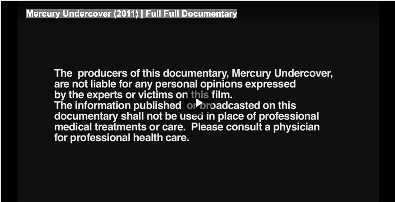 Mercury Undercover (2011) | Full Full Documentary